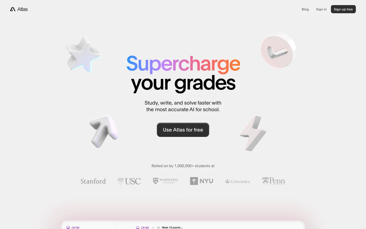 Atlas - AI Affiliate Program Screenshot