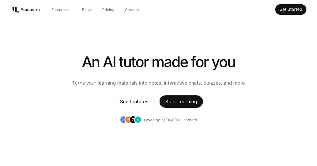 YouLearn AI - AI Affiliate Program Screenshot