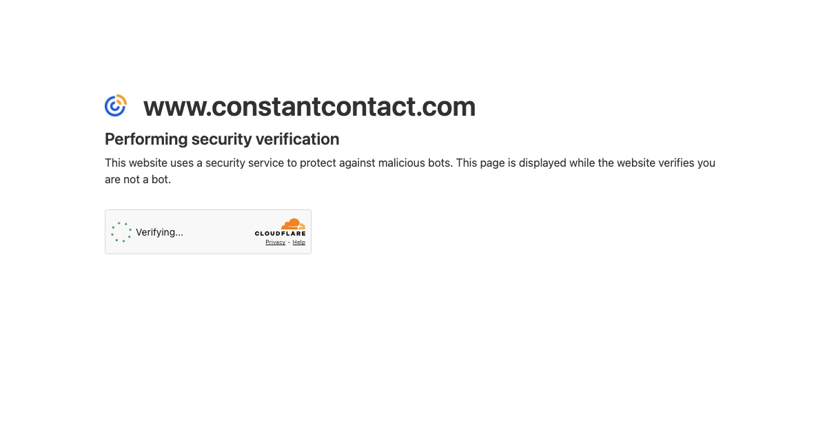 Constant Contact - AI Affiliate Program Screenshot