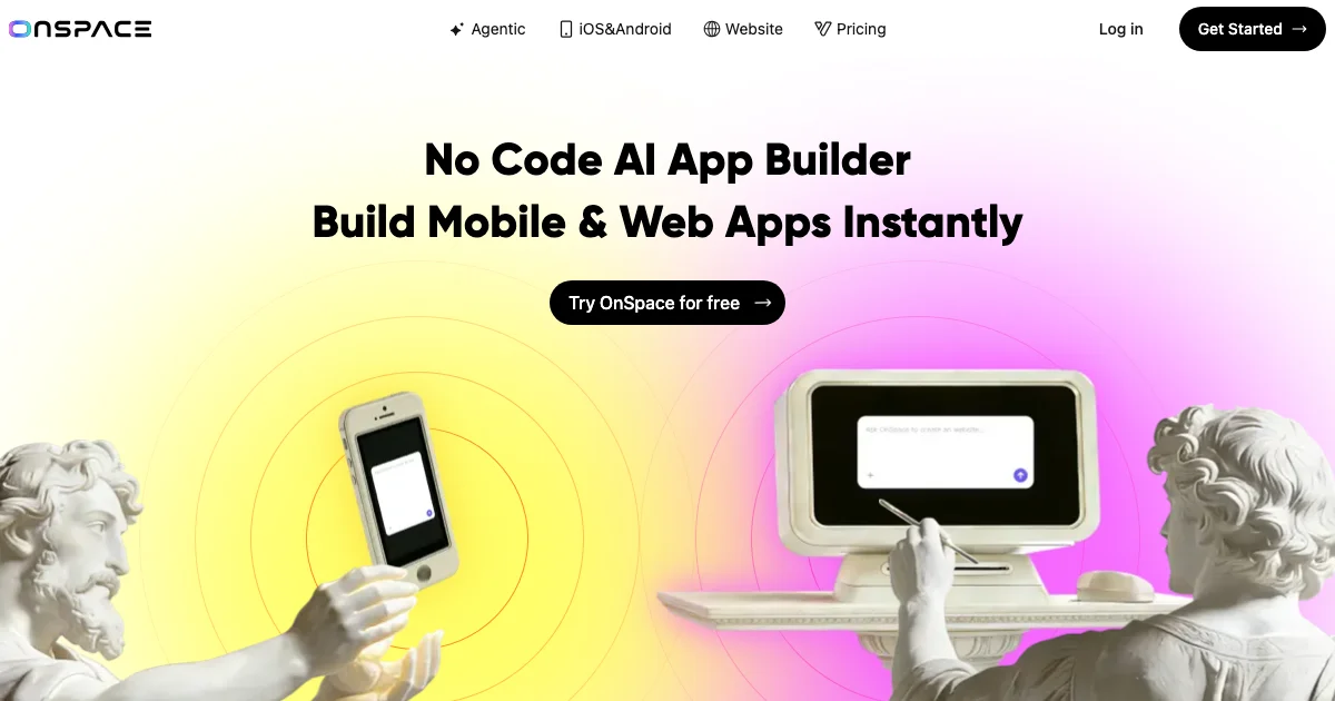 OnSpace AI - AI Affiliate Program Screenshot