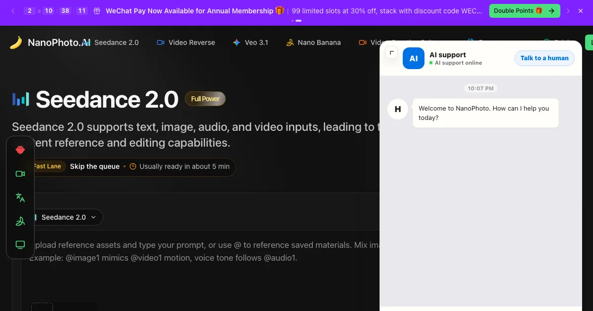 NanoPhoto AI - AI Affiliate Program Screenshot
