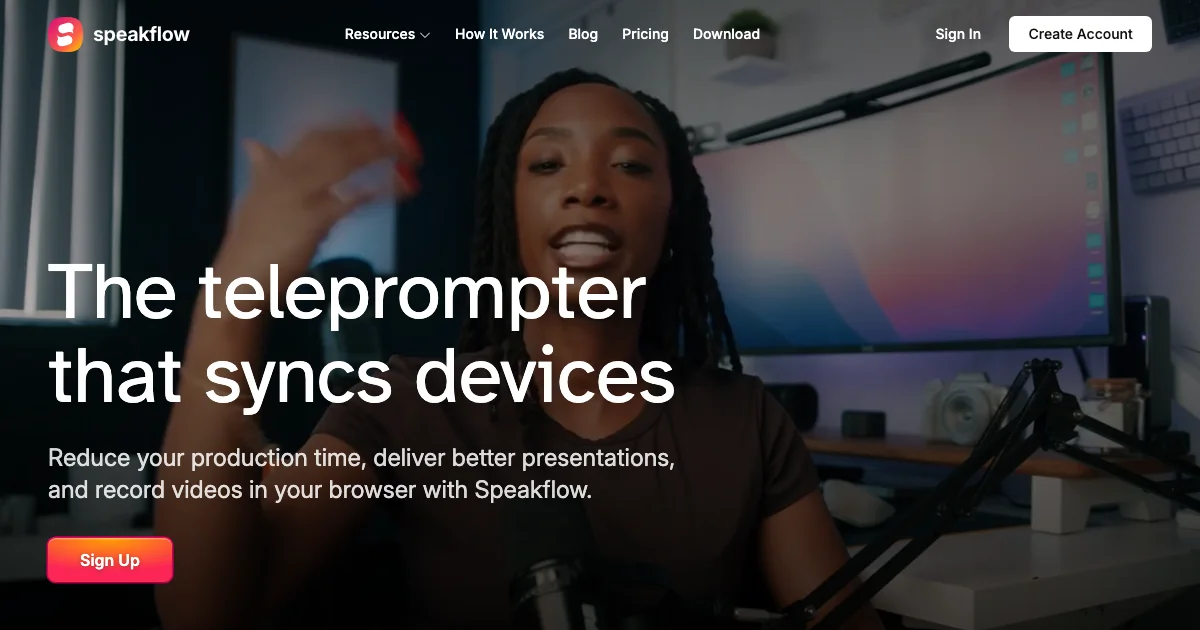 Speakflow - AI Affiliate Program Screenshot