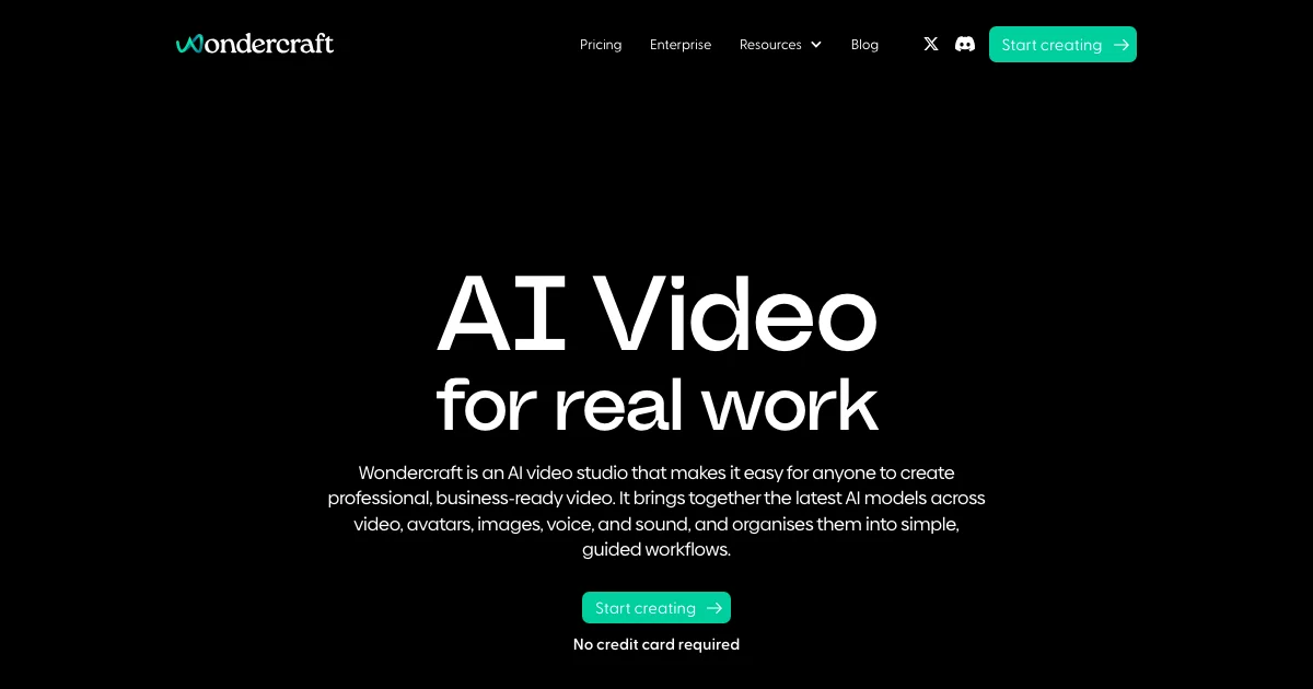 Wondercraft - AI Affiliate Program Screenshot