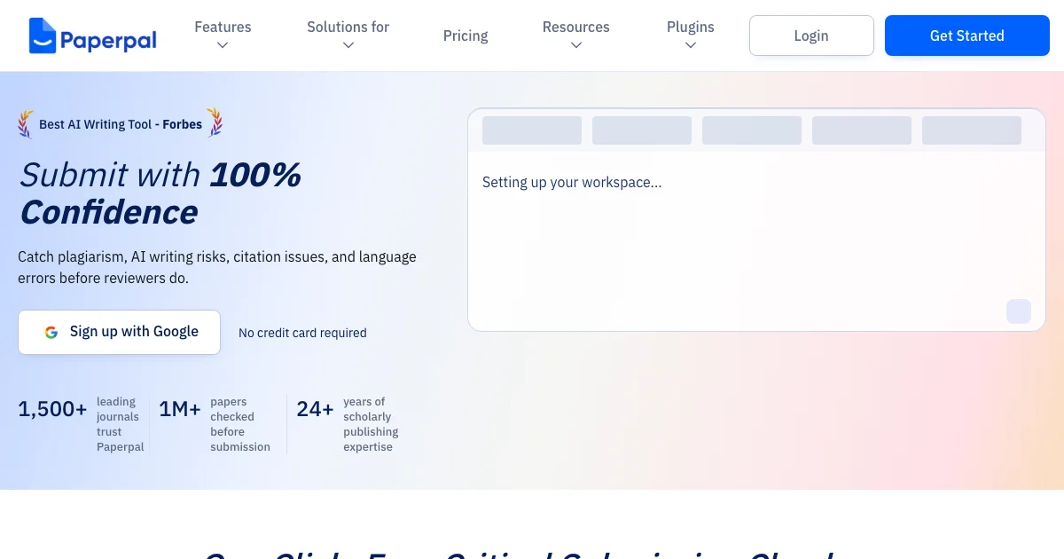 Paperpal - AI Affiliate Program Screenshot