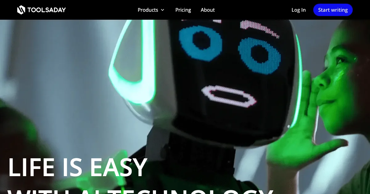 Toolsaday - AI Affiliate Program Screenshot
