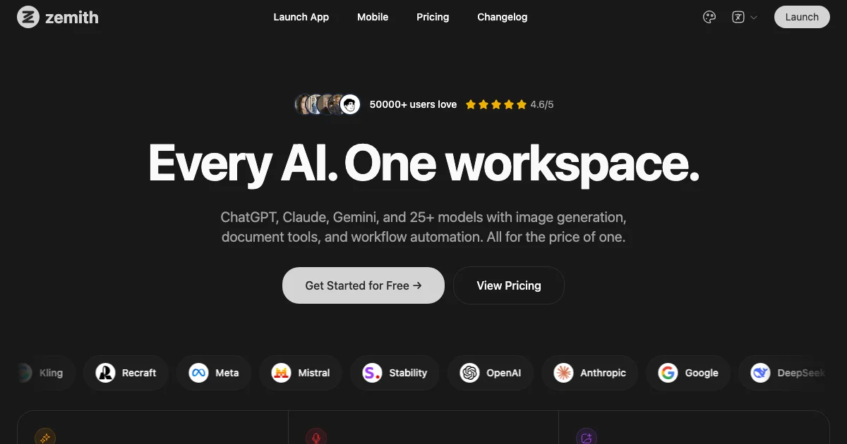 Zemith - AI Affiliate Program Screenshot