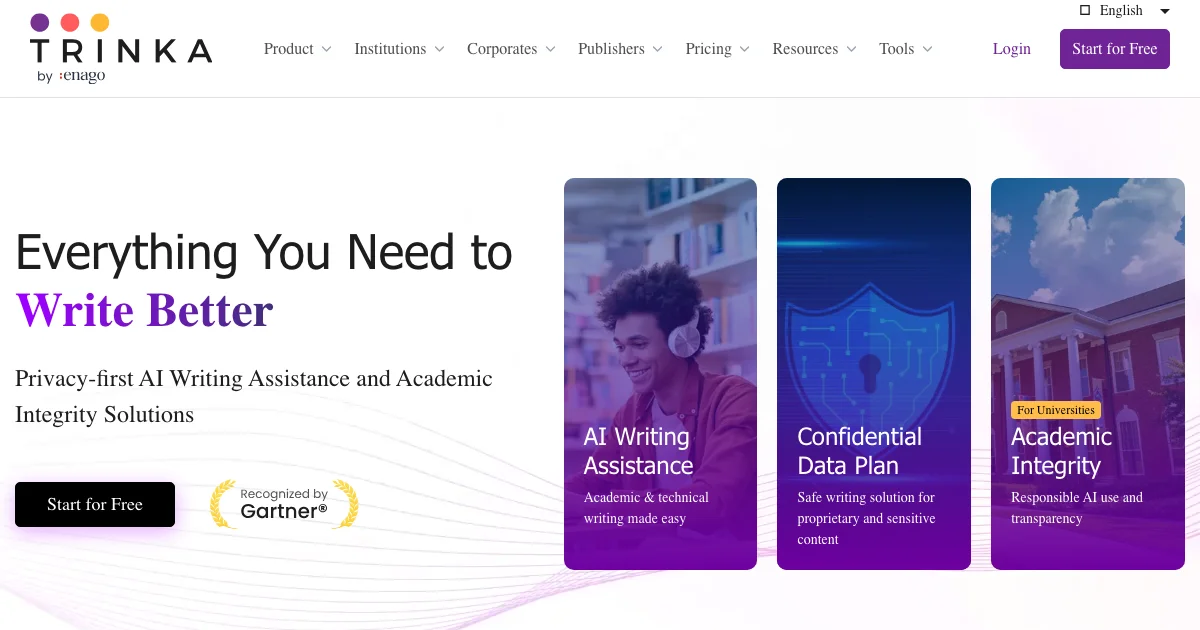 Trinka - AI Affiliate Program Screenshot