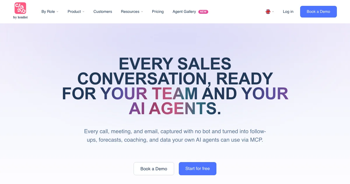 Claap - AI Affiliate Program Screenshot
