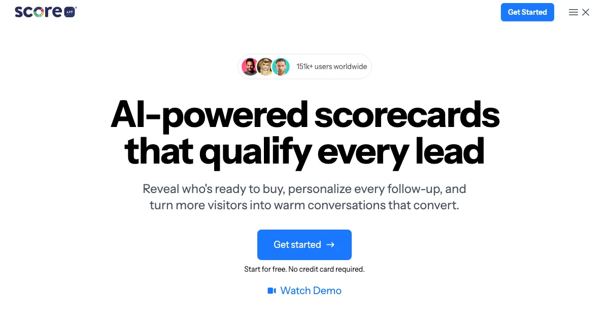 ScoreApp - AI Affiliate Program Screenshot