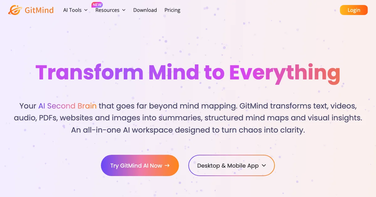 GitMind - AI Affiliate Program Screenshot