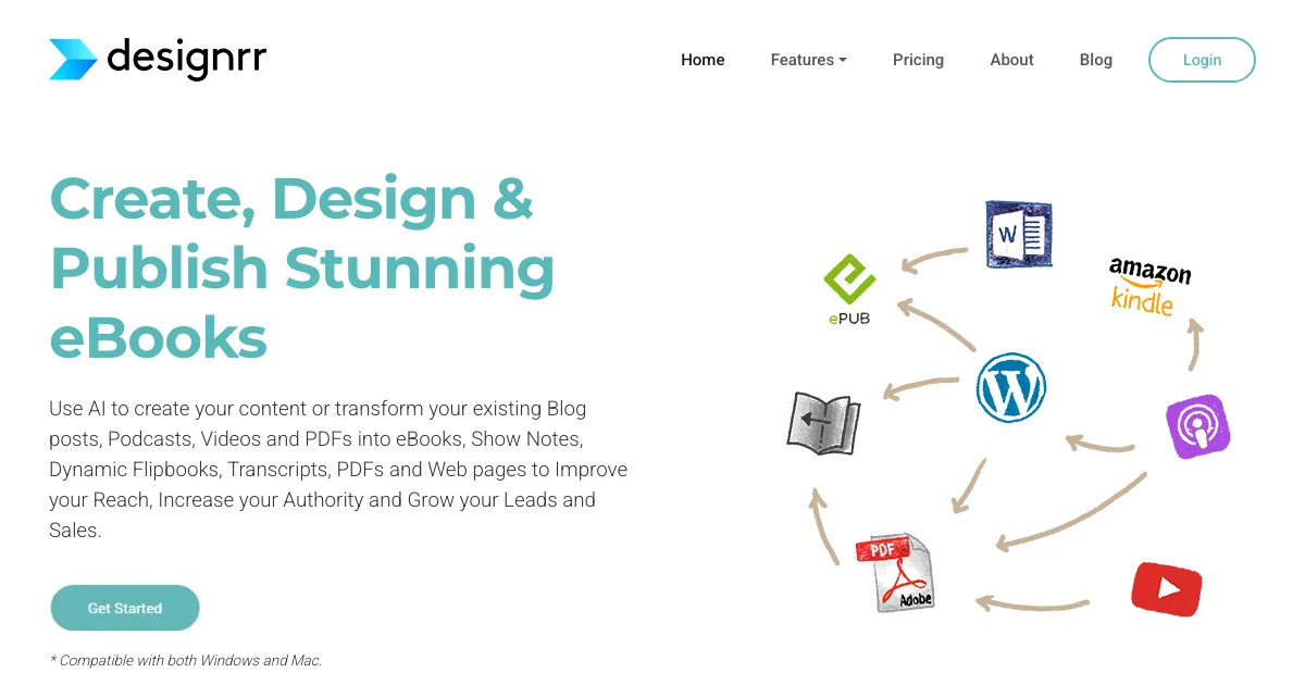 Designrr - AI Affiliate Program Screenshot