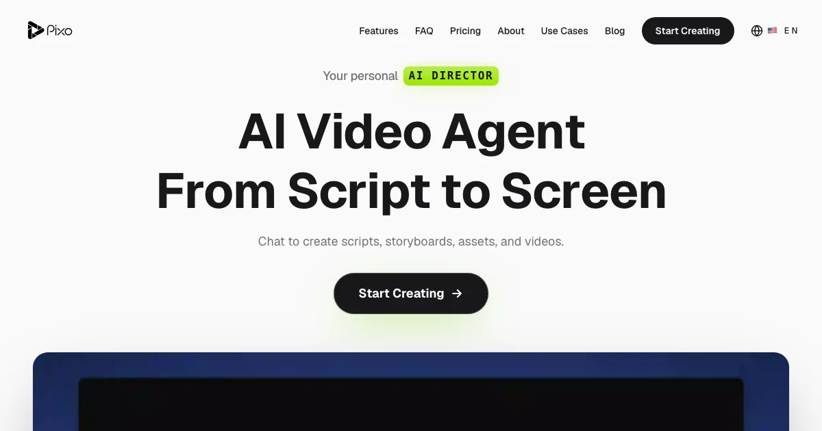 View Pixo's affiliate program details and commission rates Pixo - AI Affiliate Program Screenshot