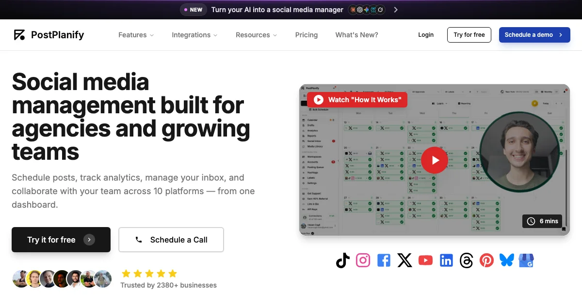 PostPlanify - AI Affiliate Program Screenshot