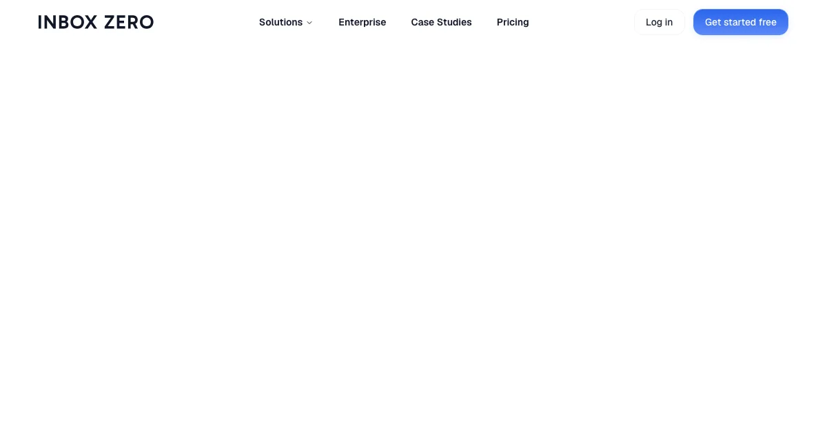 Inbox Zero - AI Affiliate Program Screenshot