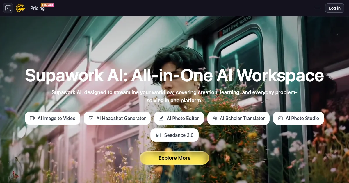 Supawork AI - AI Affiliate Program Screenshot